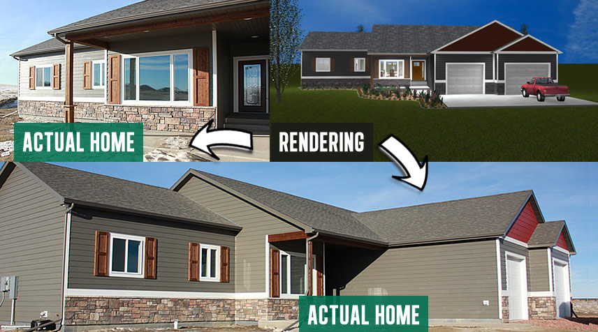 3D home construction rendering service gillette wy 3
